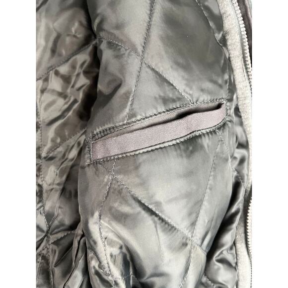 Dickies Sherpa Lined Hooded Work Jacket Gray Size Large L 42-44 Excellent - Picture 5 of 12